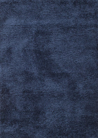 Machine Washable Contemporary Blue Rug, wshcon406