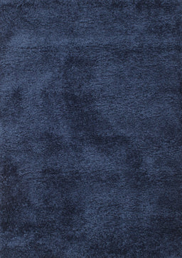 Machine Washable Contemporary Blue Rug, wshcon406