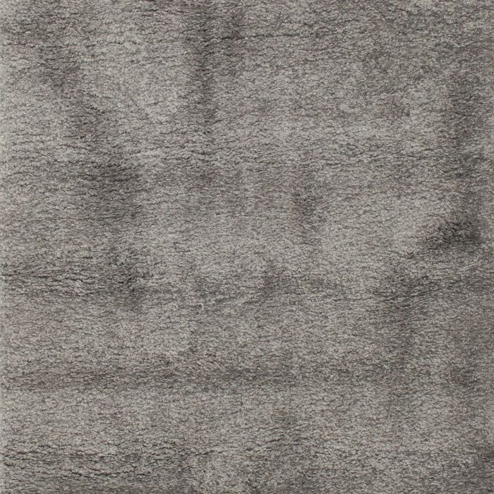 Machine Washable Contemporary Gunmetal Gray Rug, wshcon408