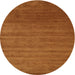 Square Machine Washable Contemporary Mahogany Brown Rug, wshcon40