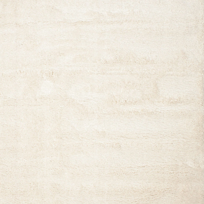 Contemporary Blanched Almond Beige Solid Rug, con417