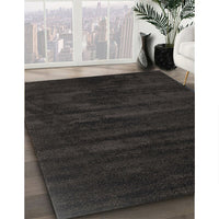 Contemporary Mid Gray Modern Rug, con418