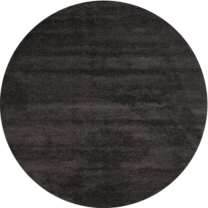 Square Machine Washable Contemporary Midnight Gray Rug, wshcon418