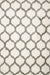 Contemporary Champagne Beige Trellis Rug, con419