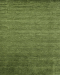 Machine Washable Contemporary Seaweed Green Rug, wshcon41