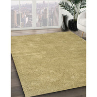 Contemporary Caramel Brown Modern Rug, con421