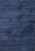 Contemporary Azure Blue Modern Rug, con426