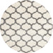 Square Machine Washable Contemporary Champagne Beige Rug, wshcon430