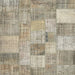 Sideview of Machine Washable Contemporary Khaki Green Rug, wshcon434