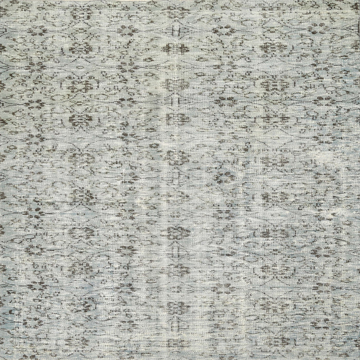 Square Contemporary Gray Modern Rug, con440