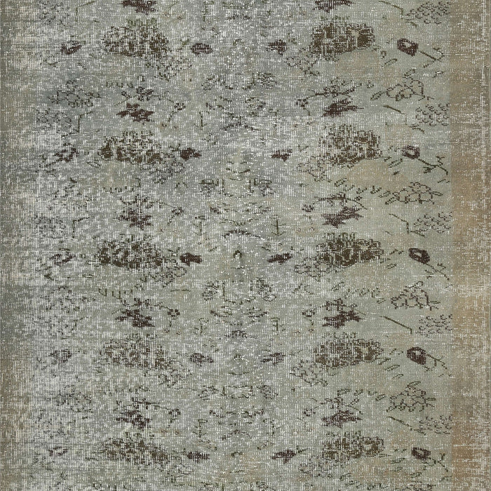 Machine Washable Contemporary Sage Green Rug, wshcon446