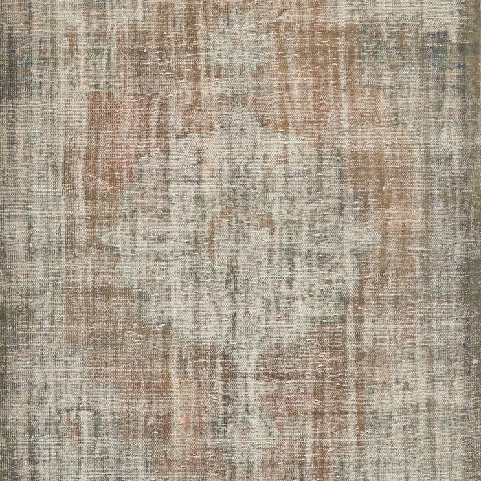 Contemporary Tan Brown Modern Rug, con447