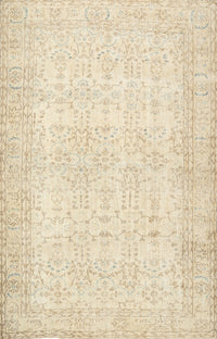 Machine Washable Contemporary Brown Rug, wshcon450