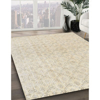 Contemporary Wheat Beige Modern Rug, con451