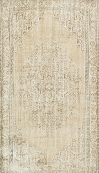 Machine Washable Contemporary Light French Beige Brown Rug, wshcon455