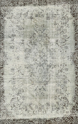 Contemporary Gray Modern Rug, con456