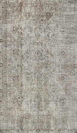 Contemporary Pale Silver Gray Modern Rug, con457
