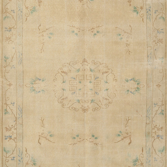 Contemporary Sand Brown Modern Rug, con462