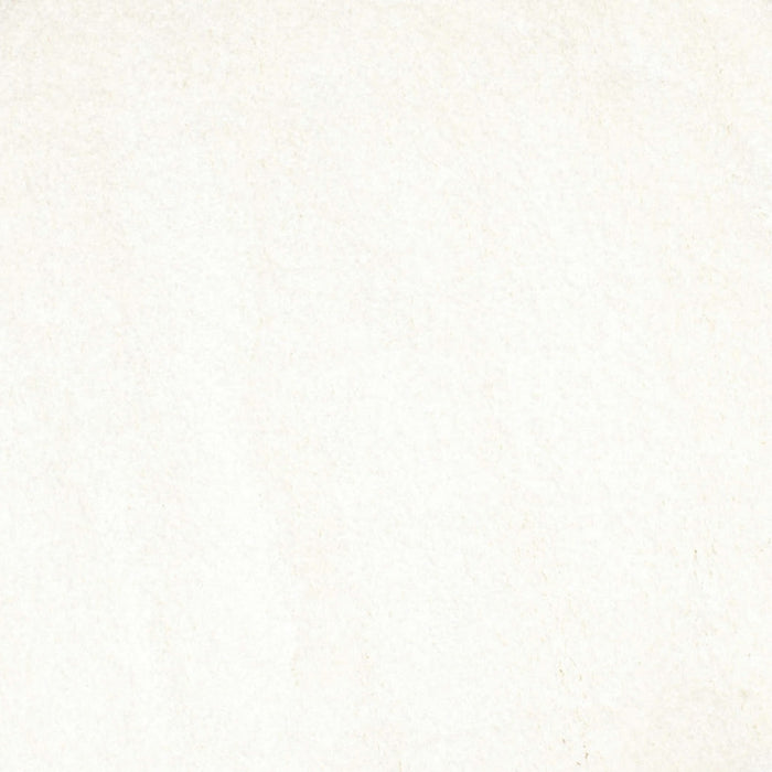 Square Contemporary Ivory White Solid Rug, con464