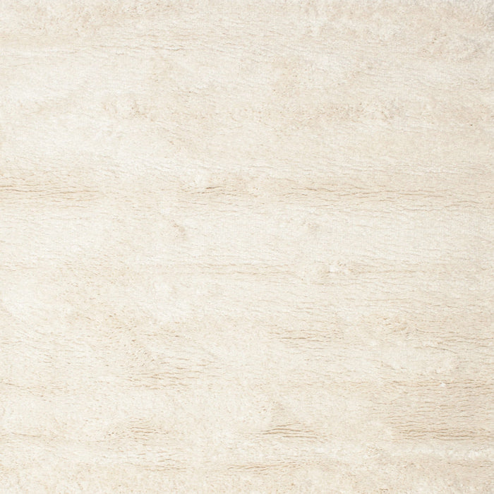 Square Contemporary Blanched Almond Beige Solid Rug, con466