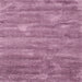 Square Contemporary Pink Modern Rug, con468