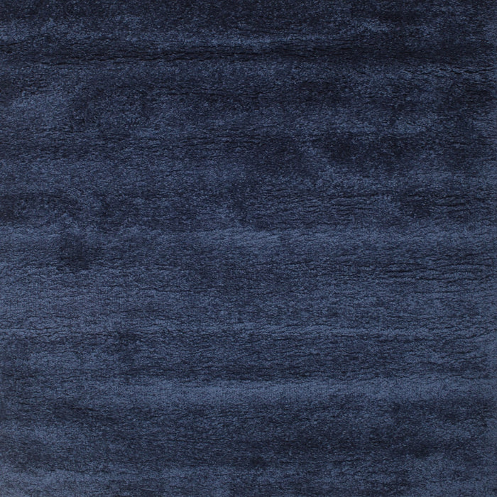 Square Contemporary Blue Modern Rug, con471