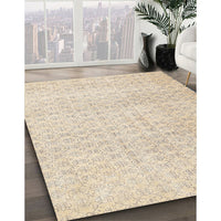 Contemporary Light French Beige Brown Modern Rug, con475