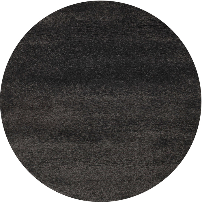 Square Machine Washable Contemporary Midnight Gray Rug, wshcon477