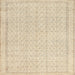 Sideview of Machine Washable Contemporary Gold Rug, wshcon478