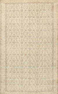 Machine Washable Contemporary Gold Rug, wshcon478