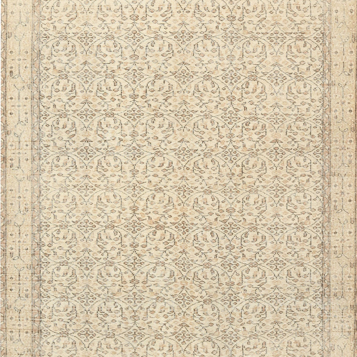 Machine Washable Contemporary Gold Rug, wshcon478