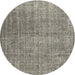 Square Machine Washable Contemporary Sage Green Rug, wshcon479