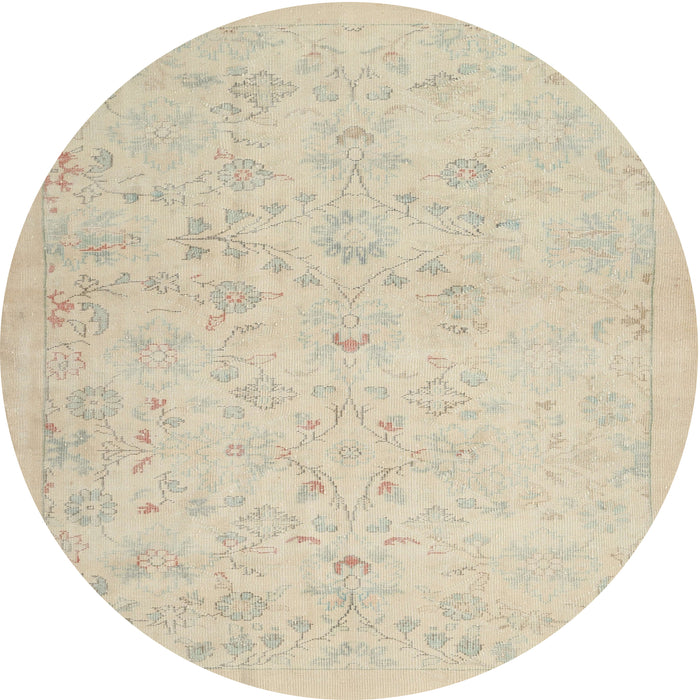 Sideview of Contemporary Khaki Gold Modern Rug, con485