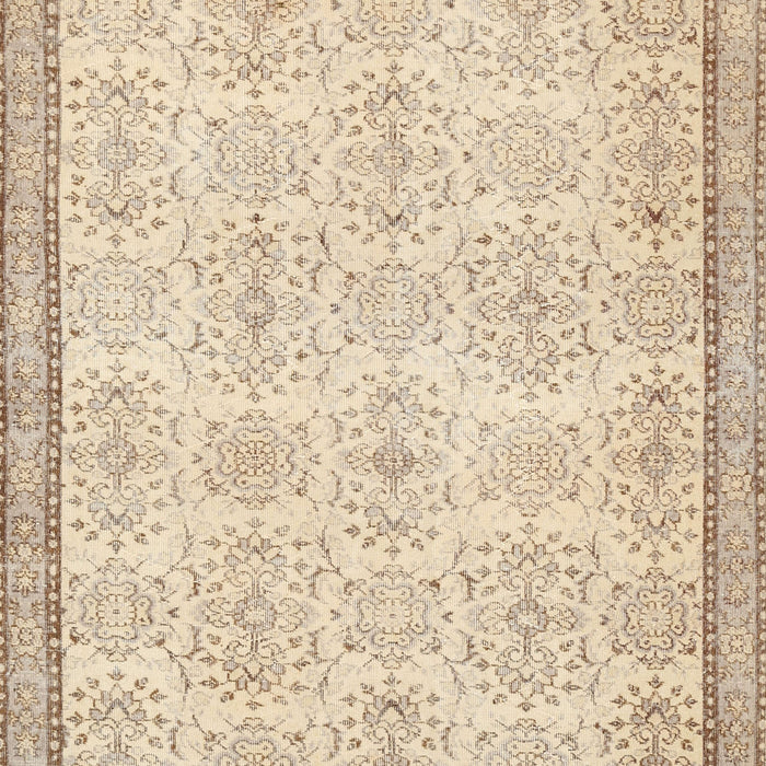 Contemporary Khaki Gold Modern Rug, con486