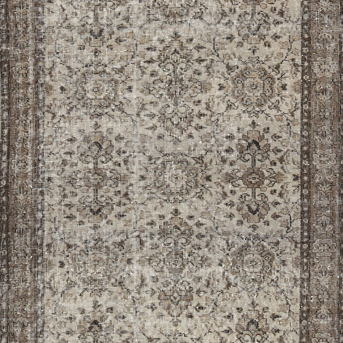 Machine Washable Contemporary Brown Rug, wshcon488