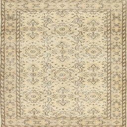 Sideview of Machine Washable Contemporary Khaki Gold Rug, wshcon489