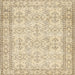 Sideview of Machine Washable Contemporary Khaki Gold Rug, wshcon489