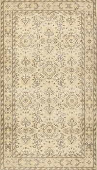 Machine Washable Contemporary Khaki Gold Rug, wshcon489