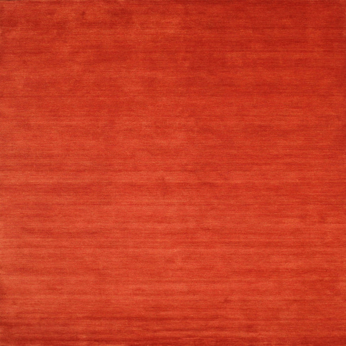 Sideview of Machine Washable Contemporary Neon Red Rug, wshcon48