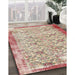 Machine Washable Contemporary Desert Sand Beige Rug in a Family Room, wshcon490