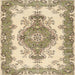 Sideview of Machine Washable Contemporary Brown Rug, wshcon492