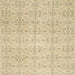 Square Contemporary Brown Gold Modern Rug, con494