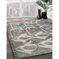 Contemporary Sandstone Brown Modern Rug, con496