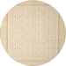 Sideview of Contemporary Khaki Gold Modern Rug, con497