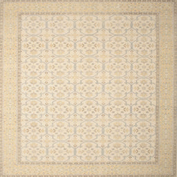 Sideview of Machine Washable Contemporary Khaki Gold Rug, wshcon497