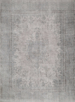 Machine Washable Contemporary Gunmetal Gray Rug, wshcon498