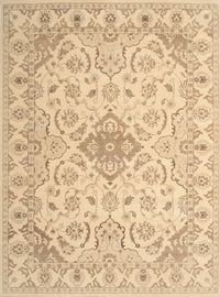 Machine Washable Contemporary Sand Brown Rug, wshcon499