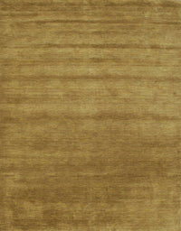 Machine Washable Contemporary Dark Golden Brown Rug, wshcon49