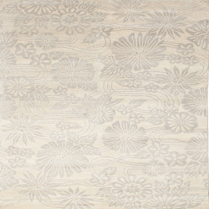 Sideview of Machine Washable Contemporary Gold Rug, wshcon500