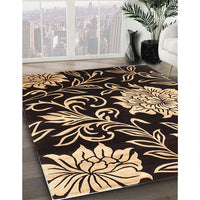 Contemporary Mid Gray Modern Rug, con502